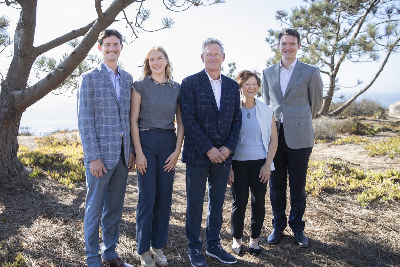 George Hoover Jr. with the Torrey Growth & Income Advisors team at Del Mar Canyon Preserve
